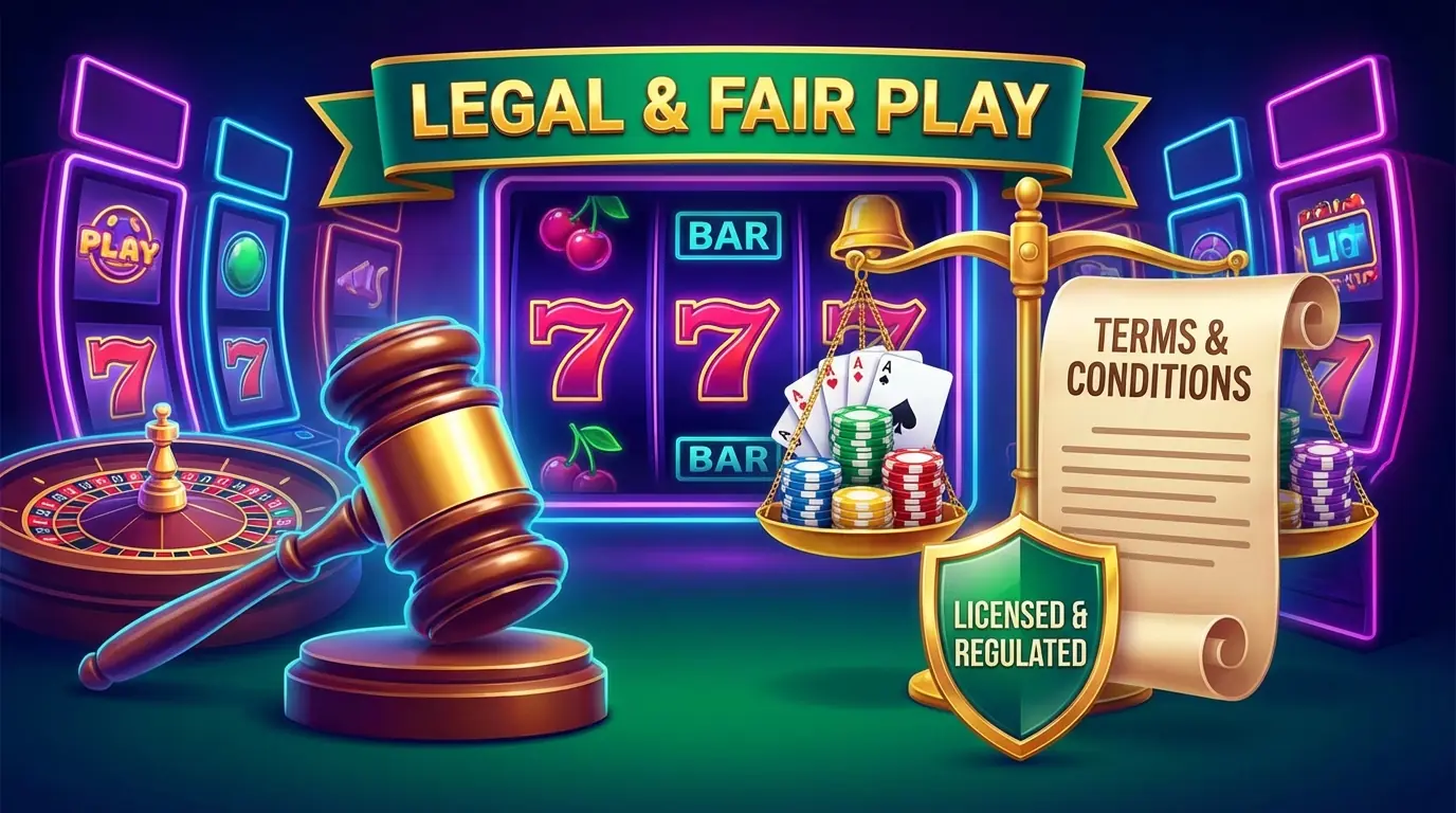 Er Just spin casino lovlig